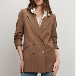 Veronica Beard Rupert Dickey Jacket in Malt Multi